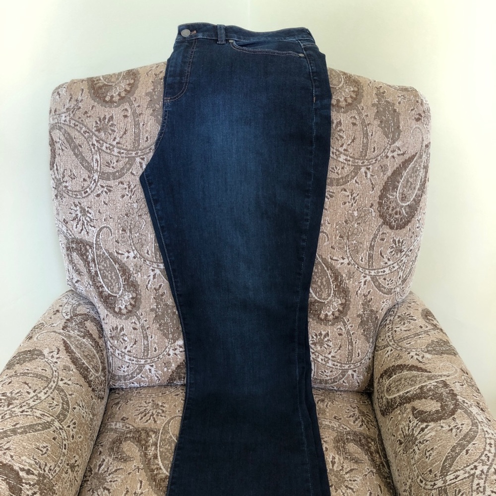 Talbots Boot Cut Jeans Size 14 Curvy
